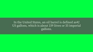 1barrel equals how many litres?