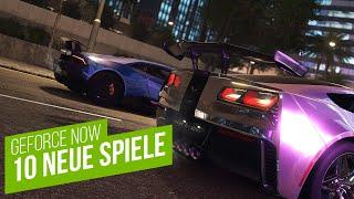 GeForce NOW: 10 neue Spiele - Test Drive Unlimited Solar Crown & Mehr