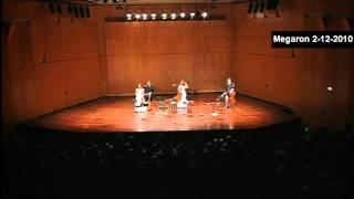 Piazzola Libertango-Violin-Cello-Two Guitars-ATHENS MEGARON LIVE-ΜΕΓΑΡΟ ΜΟΥΣΙΚΗΣ