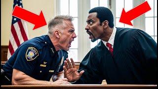 Cop Slaps Black Judge – Begging for Mercy Moments Later!