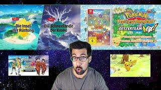 Reaktion zu PMD Retterteam DX + Pokémon Schwert & Schild Erweiterungspass! YusufTBS