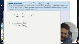 Example | Permittivity in Medium