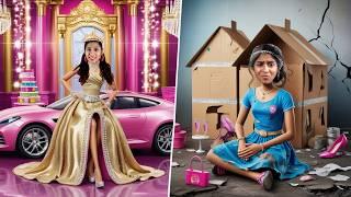 Living in Rich vs Poor Barbie Land! Who Wins?