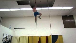 49 North Wrestling Rope-Climbing Contest: Ilya Abelev