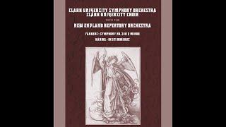 November 8th: Clark University Symphony Orchestra and Clark University Choir Concert