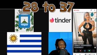 Tinder Adventure (28 to 37) in Montevideo, Uruguay with Uncool Jamal