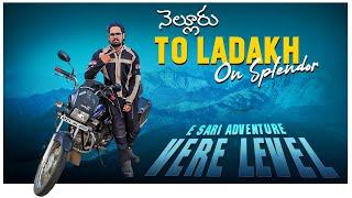 Nellore To Ladakh On Splendor Plus || మొదటి రోజే  Full Adventures || Day -1 || Nellore To KamaReddy