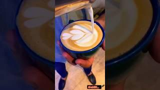 Coffee Art Tutorial.....  Wing Tulip....