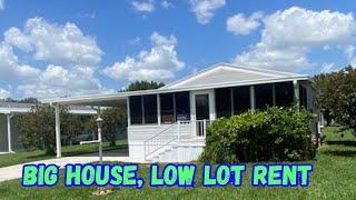 Big Home Low Lot Rent In Maple Corner Mobile Home Park (Labelle Florida)!