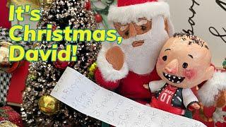 It's Christmas, David! Read Aloud with Custom David doll