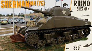 M4(75) Sherman Rhino - Walkaround - Normandy Victory Museum.