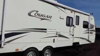 Nice Big Quad Bunk 32' 2007 Keystone Cougar 1-Slide 5,280 LBS!!