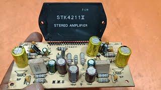 Stk 4211 audio amplifier circuit board