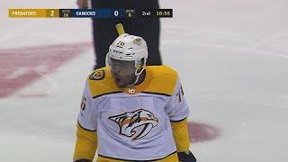 P.K. Subban pots slapper from center ice