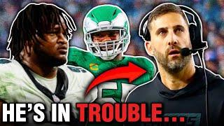 Eagles BENCHED Jalen Carter! Nick Sirianni RIPPED & D-Line HUNGRY To Fix Run Defense!