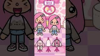 My Twin Sister Is Very Short! | Toca Boca World Story | Toca Julia