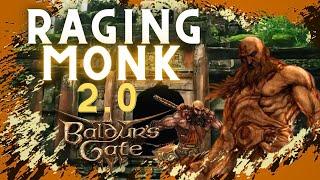 Best Raging Monk BG3 Barbarian Monk Multiclass