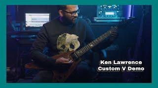 Ken Lawrence Guitar | Rare Custom Flying V Demonstration