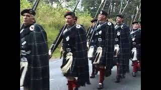 Lonach Pipe Band at The Lonach Gathering 2003