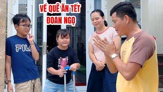 Gia đình Khương Dừa về quê ăn Tết Đoan Ngọ nhưng Trà Sữa lại lèm bèm…
