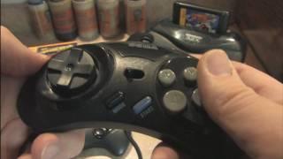 Classic Game Room HD - SEGA GENESIS 6-BUTTON MK-1470 CONTROLLER