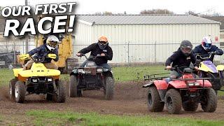 Our CHEAP QUADS go RACING! Plus giveaway winners!