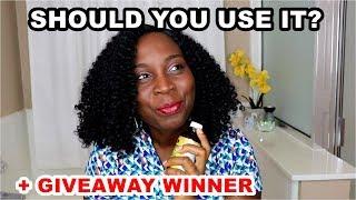 Natural Hair Products Empties | Giveaway Winner | DiscoveringNatural