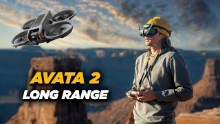 EPIC Long Range flight with the DJI AVATA 2 | Full Long Range FPV  Flight