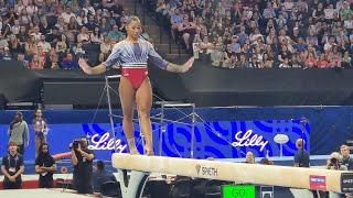 Jordan Chiles - 13,625 Beam - Olympic Trials Day 1