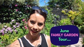June Family Garden Tour - Budget Garden