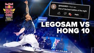 B-Boy Hong 10 vs. B-Boy Legosam: Epic clash of two top tier breaker