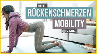 Rückenschmerzen endlich loswerden | 7 Minuten Mobility Workout für zuhause