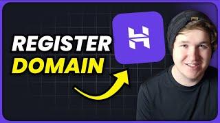 How To Get Hostinger Domain - Register Domain on Hostinger