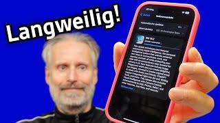 In der EU ist iOS 18.2 irgendwie langweilig! | Apfeltalk