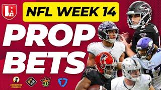 WEEK 14 NFL PLAYER PROPS | Top 5 NFL Player Prop Bets for Week 14