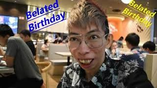 Singapore Daily Vlog Belated Birthday Celebration simple dinner eatery with friend再度简单庆祝生日与朋友一起吃晚餐