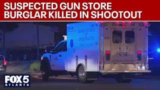 Police update deadly shootout with burglary suspect | FOX 5 News