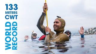 Alexey Molchanov NEW WORLD RECORD 133m CWT