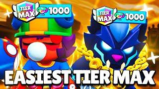 The 15 EASIEST Tier Max Brawlers to Push (1,000 Trophies)