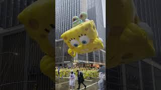 SpongeBob at Macy's Thanksgiving Parade 2024