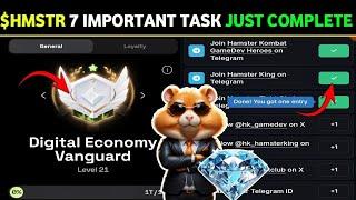 $HMSTR KOMBAT 7 MOST IMPORTANT TASK IN GLEAM ∆ HAMSTER KOMBAT LAUNCHED NEW SEASON