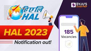 HAL Recruitment 2023 | HAL New Vacancy 2023 Detailed Notification | HAL Notification | BYJU'S GATE