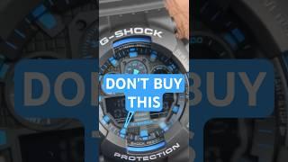 Don't Buy Casio G Shock Reverse LCD watch