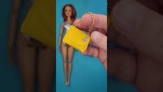 Miniature Doll clothes | Barbie clothes #shorts #barbieclothes #diy #handmade