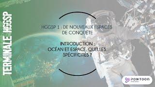 HGGSP TERMINALE : Océans et espace, quelles spécificités ?