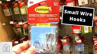 Command Clear Adhesive small wire hooks