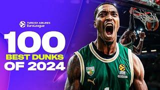 TOP 100 Dunks | Basketball Compilation 2024