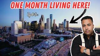 LIVING In Downtown HOUSTON One Month Update!