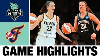 New York Liberty vs Indiana Fever FULL GAME Highlights | 2024 Women's Basketball