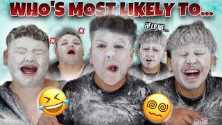 FLOUR CHALLENGE w/ Blesiv and Adam  *FUNNY AF* | Louie's Life